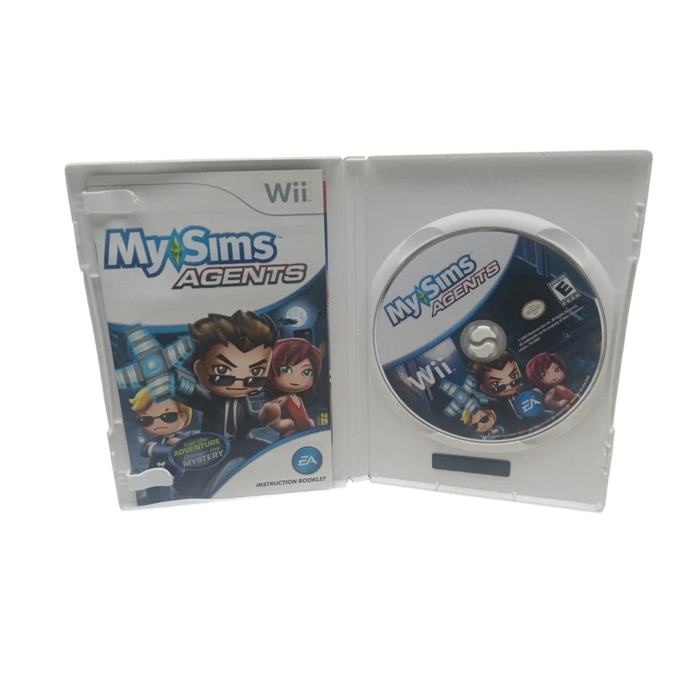 BUNDLE - MySims Agents & Sky Herros (Nintendo Wii,‎ 2009 & 2010)